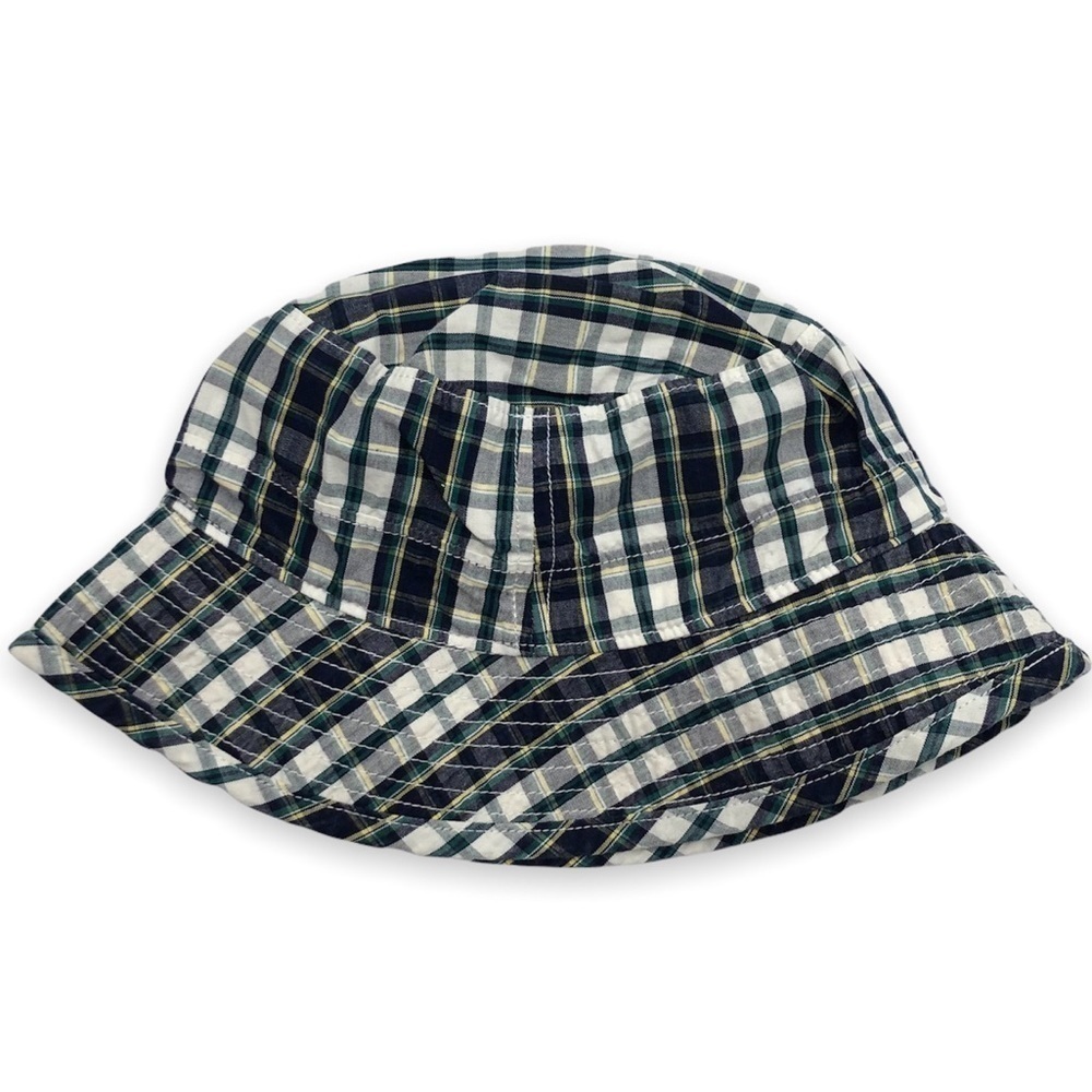 VINTAGE‎ Gymboree Gymsport Plaid Bucket Hat Small 2-3 yrs. 1998